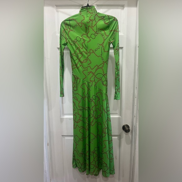 MANGO • Chain Print Dress - Picture 9 of 14